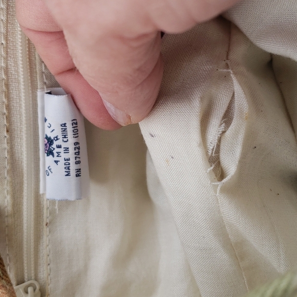 Carpetbag floral fabric handbag - Picture 15 of 16